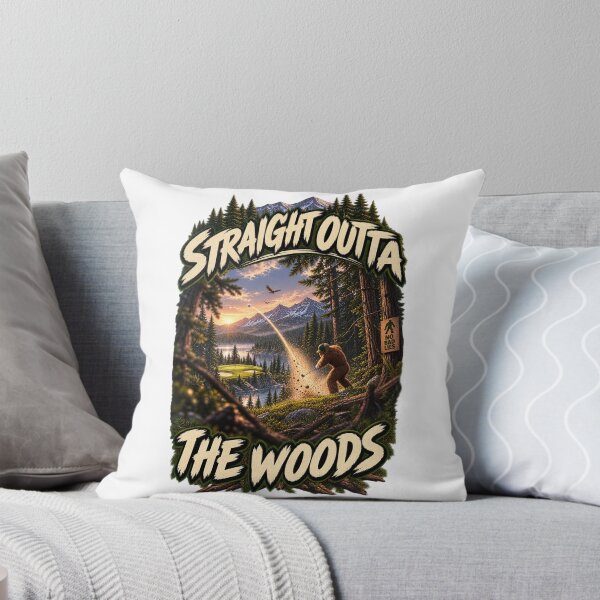 Item preview, Straight Outta The Woods - Bigfoot Golf Rescue Shot designed and sold by Pin&Palm.