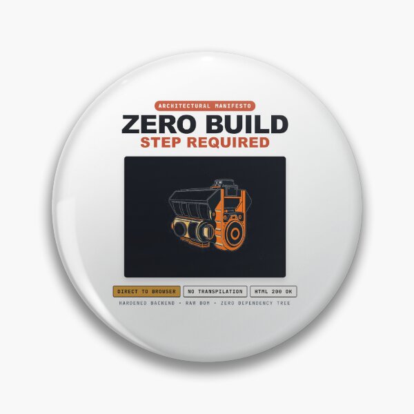 Item preview, Architectural Manifesto Zero Build Step Engine designed and sold by bigramy.