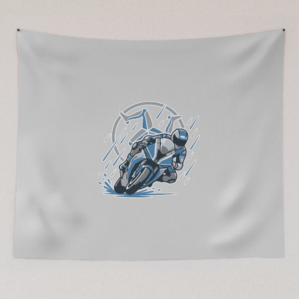 Item preview, Isle of Man TT Triskelion Rain Race Superbike Graphic designed and sold by KiwiRider.