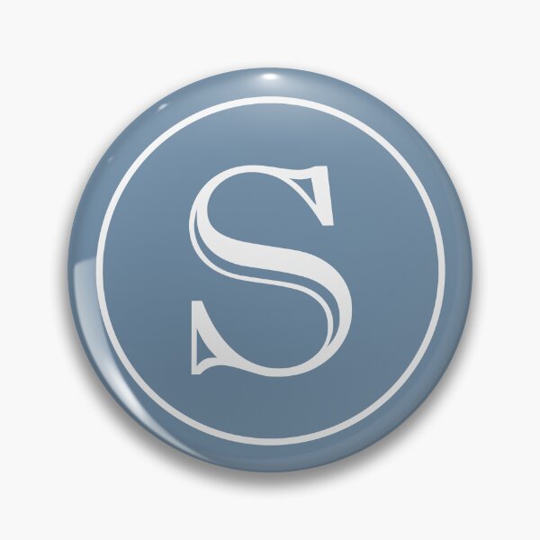 Item preview, Initial Letter S Classic Circle designed and sold by Jeallan Designs.