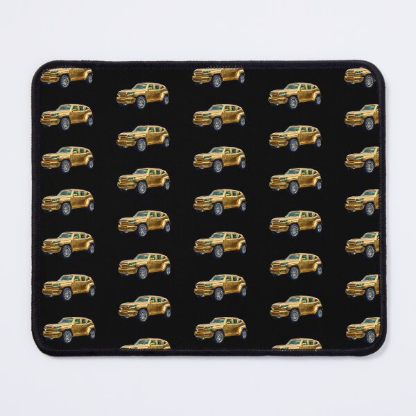 Item preview, Gold combat truck emerald glass car 4x4 designed and sold by C3R0.