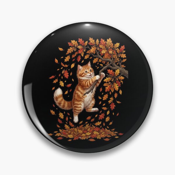 Item preview, Cat in autumn designed and sold by ReneMM.