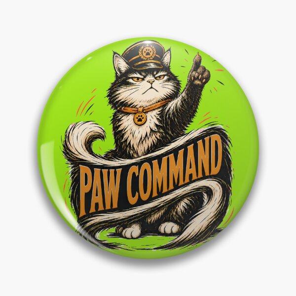 Item preview, Paw Command Strict Military General Cat Dictator Bossy Pet designed and sold by SVox.