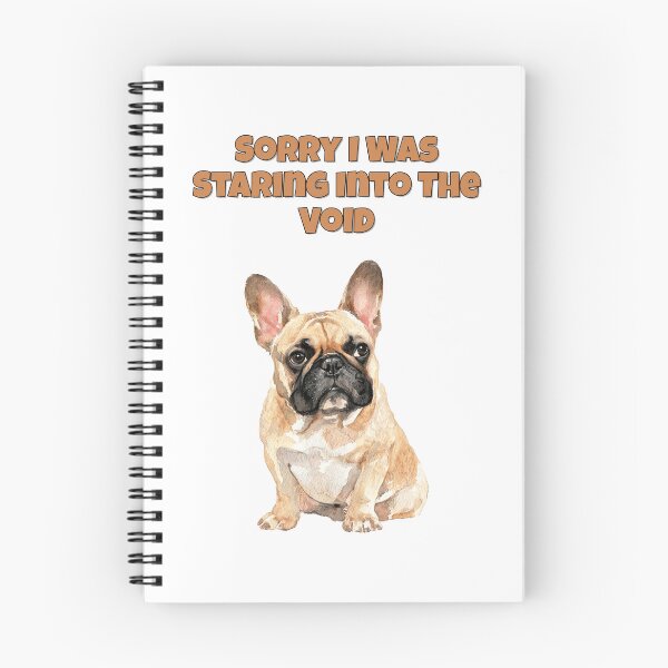 Item preview, French Bulldog Void Stare Funny Frenchie Art designed and sold by NatureUnleashed.