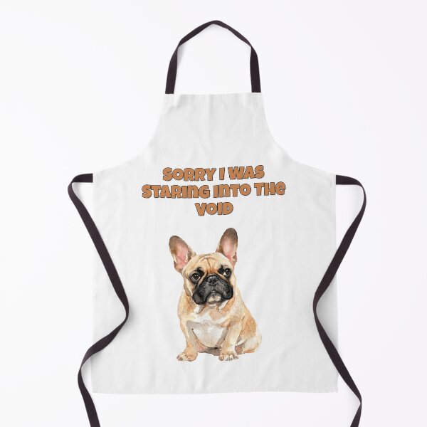 Item preview, French Bulldog Void Stare Funny Frenchie Art designed and sold by NatureUnleashed.