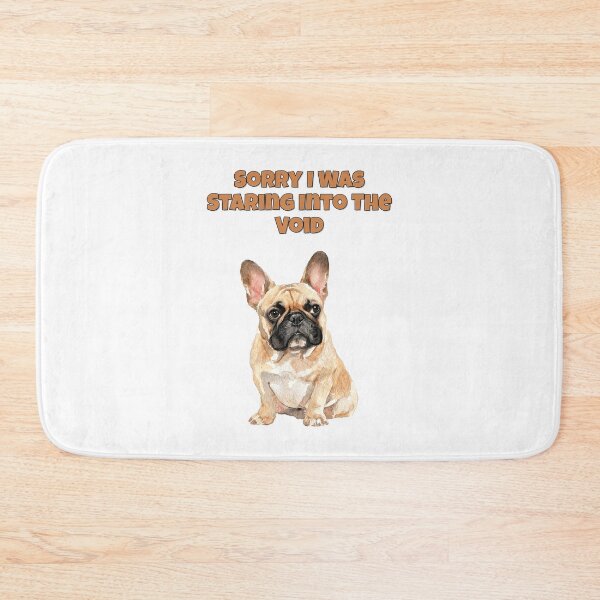 Item preview, French Bulldog Void Stare Funny Frenchie Art designed and sold by NatureUnleashed.