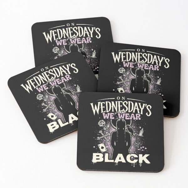 Item preview, On Wednesdays We Wear Black Gothic Quote Gift designed and sold by Say It With Ink.