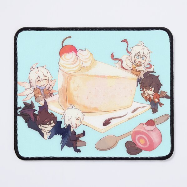Item preview, angels and cake designed and sold by fauxpapilon.