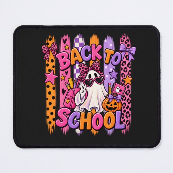 Item preview, Coquette Ghost Back to School - Pink Halloween School Girl Design designed and sold by Lozarux.