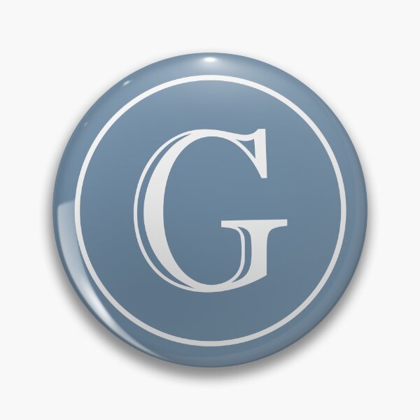 Item preview, Initial Letter G Classic Circle designed and sold by Jeallan Designs.