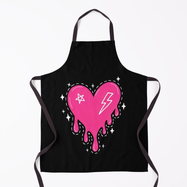 Item preview, Pink Dripping Heart Lightning Bolt Scene Kid designed and sold by Say It With Ink.