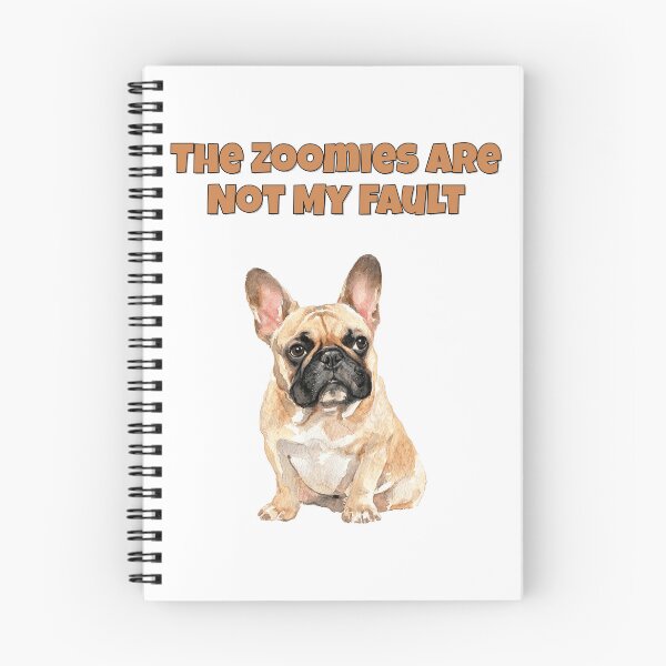 Item preview, French Bulldog Zoomies Funny Frenchie Disclaimer designed and sold by NatureUnleashed.