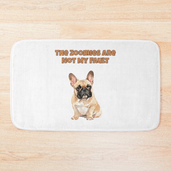 Item preview, French Bulldog Zoomies Funny Frenchie Disclaimer designed and sold by NatureUnleashed.