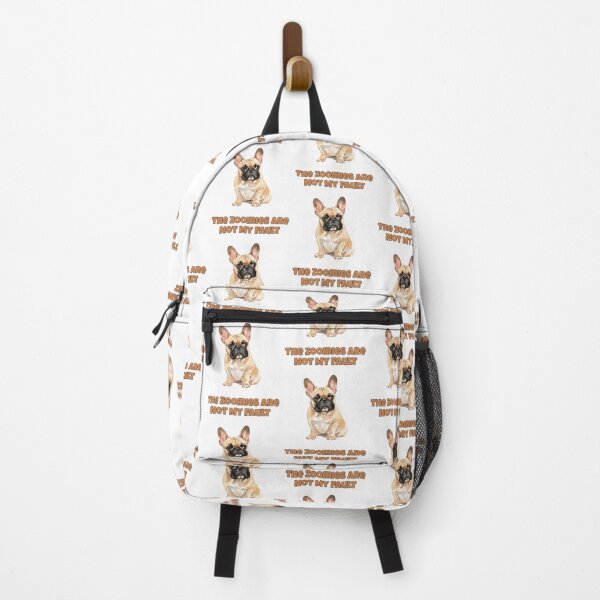Item preview, French Bulldog Zoomies Funny Frenchie Disclaimer designed and sold by NatureUnleashed.