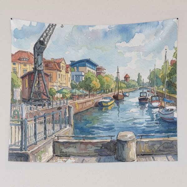 Item preview, Oldenburg, inner harbor designed and sold by sid1802.