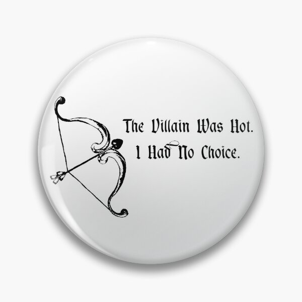 Item preview, The Villain Was Hot – Dark Romance & Romantasy Funny Quote designed and sold by witchlingart.