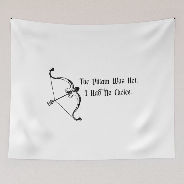 Item preview, The Villain Was Hot – Dark Romance & Romantasy Funny Quote designed and sold by witchlingart.