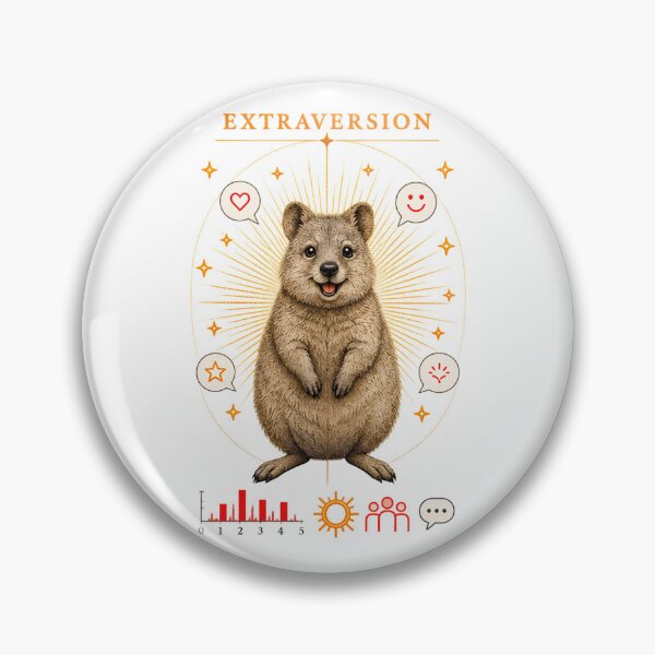 Item preview, Big 5 Personality Traits: Extraversion designed and sold by A Curious Self.