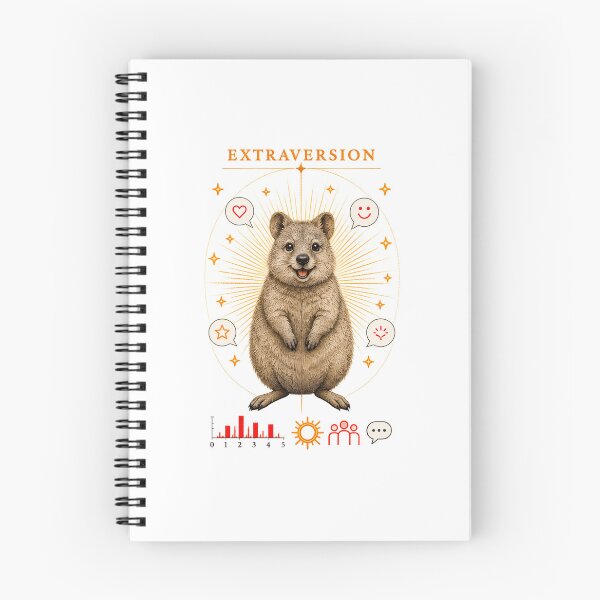Item preview, Big 5 Personality Traits: Extraversion designed and sold by A Curious Self.