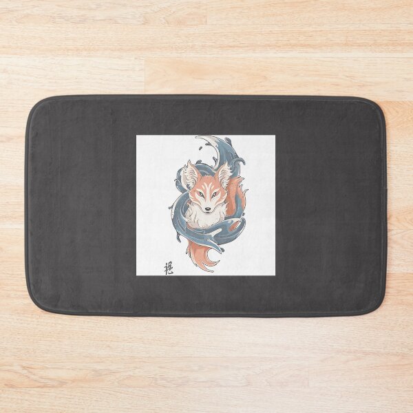 Item preview, Kitsune Fox Animal Japan - Mystical Nine-Tailed Fox Art PERFECT GIFT FOR YOU AND FRIENDS designed and sold by YoussefQarbi.