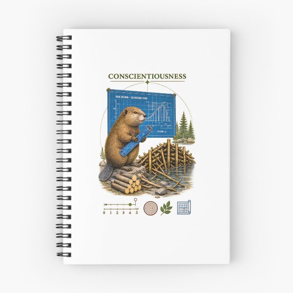 Item preview, Big 5 Personality Traits: Conscientiousness designed and sold by A Curious Self.