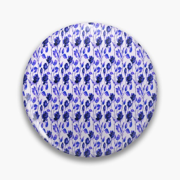 Item preview, Blue Roses Watercolor Pattern designed and sold by PoloPrintsUK.