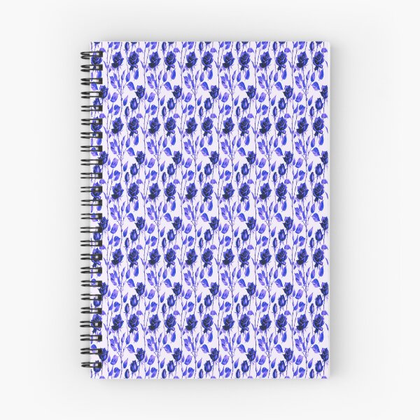 Item preview, Blue Roses Watercolor Pattern designed and sold by PoloPrintsUK.