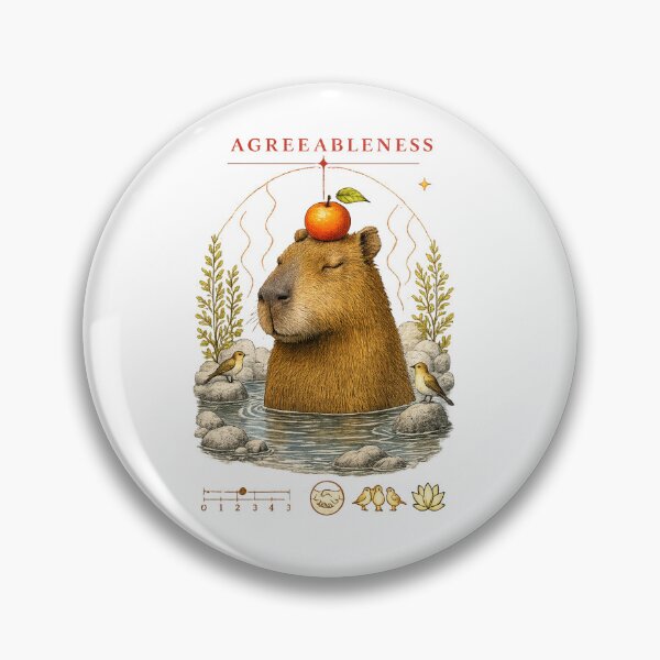 Item preview, Big 5 Personality Traits: Agreeableness designed and sold by A Curious Self.