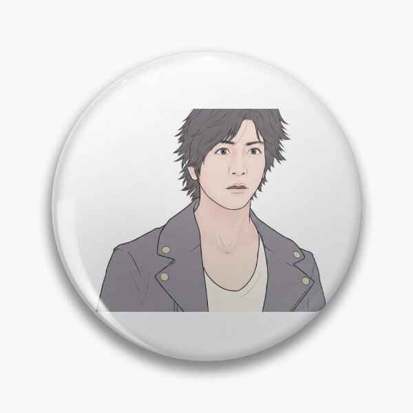 Item preview, Takayuki Yagami Judgment Anime Fan Art Portrait designed and sold by KaleChub.