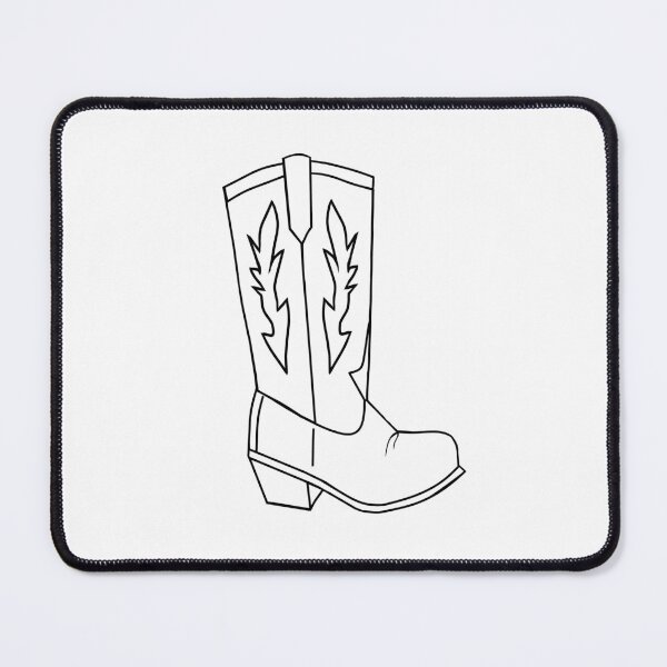 Item preview, White Cowboy Boot designed and sold by Sartoris Art.
