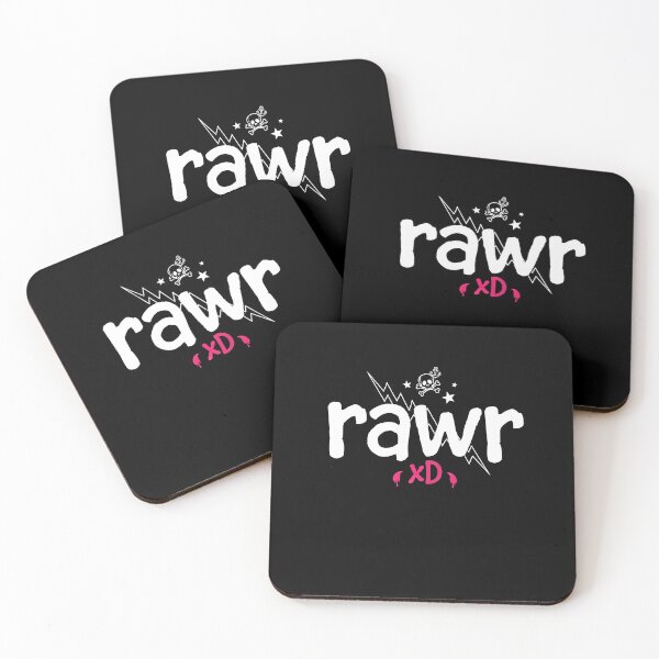 Item preview, rawr XD Funny 2000s Scene Quote Gift designed and sold by Say It With Ink.