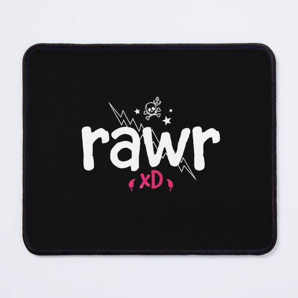 Item preview, rawr XD Funny 2000s Scene Quote Gift designed and sold by Say It With Ink.