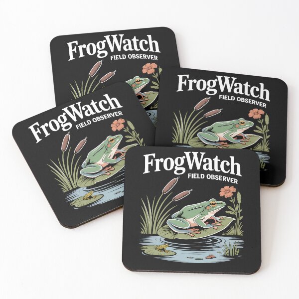 Item preview, FrogWatch Field Observer Wetland designed and sold by MooonTees.