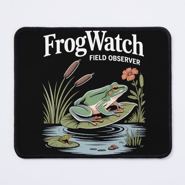 Item preview, FrogWatch Field Observer Wetland designed and sold by MooonTees.