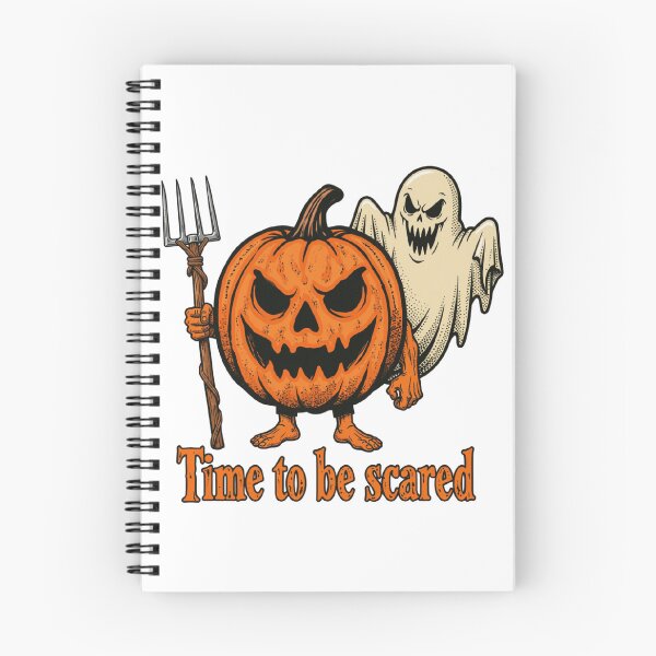 Item preview, Angry Pumpkin and Spooky Ghost designed and sold by LookWhatIGot.