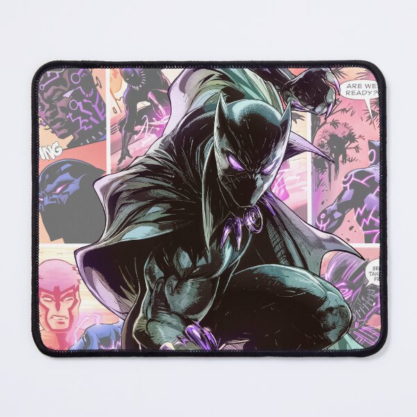 Item preview, Black Panther Superhero Poster Gamer Room Decor designed and sold by YourComicHero.