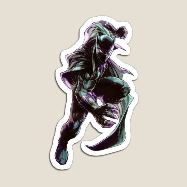 Item preview, Black Panther Superhero Poster Gamer Room Decor designed and sold by YourComicHero.