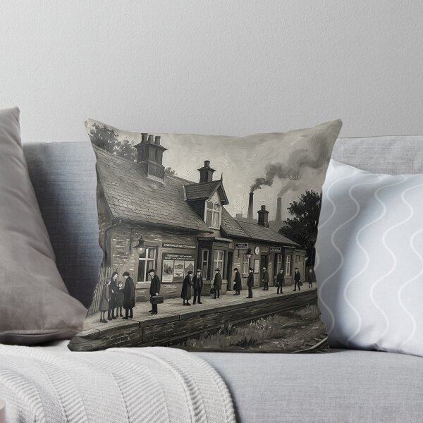 Item preview, Brockholes Railway Station, Huddersfield 1930s Style designed and sold by ArtworkNorth.