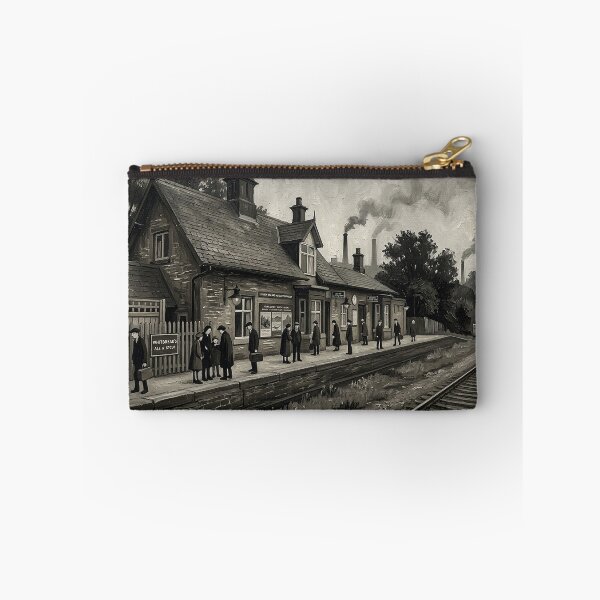 Item preview, Brockholes Railway Station, Huddersfield 1930s Style designed and sold by ArtworkNorth.