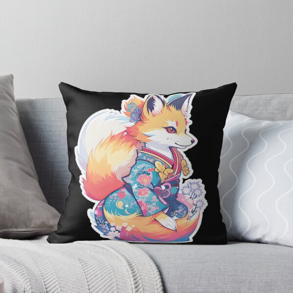 Item preview, Japanese Fox Kawaii Kitsune Japanese Mythical Creature Kitsune Girl LIMITED EDITION designed and sold by YoussefQarbi.
