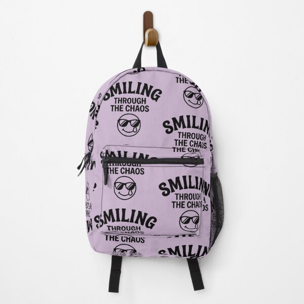 Item preview, Smiling Through The Chaos designed and sold by PeachMelodyShop.