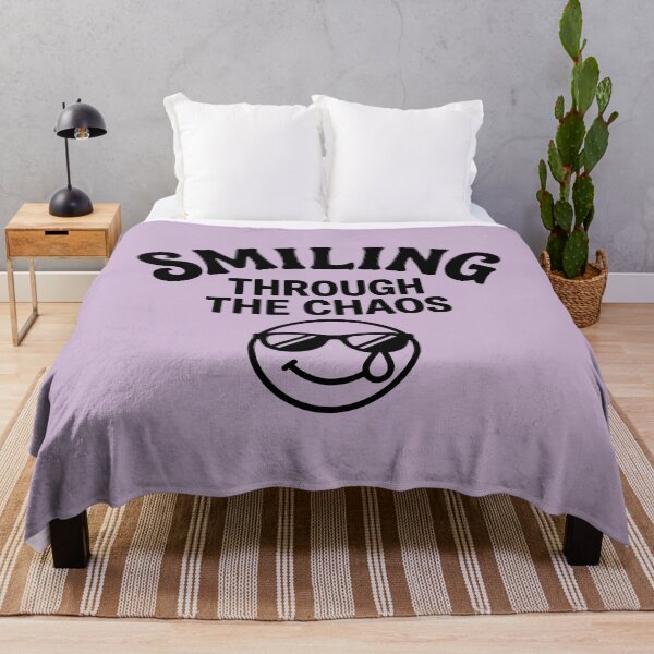 Item preview, Smiling Through The Chaos designed and sold by PeachMelodyShop.