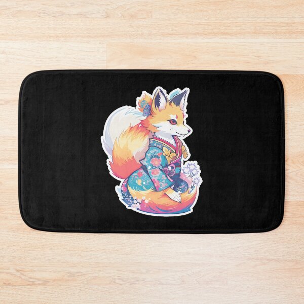 Item preview, Japanese Fox Kawaii Kitsune Japanese Mythical Creature Kitsune Girl LIMITED EDITION designed and sold by YoussefQarbi.