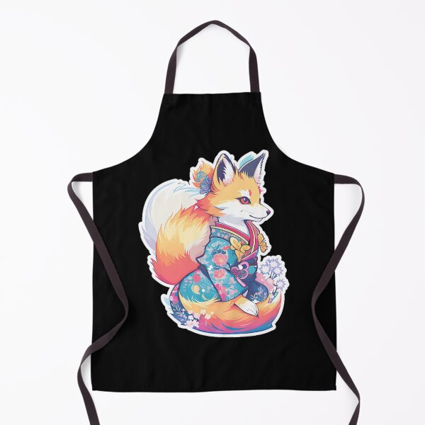 Item preview, Japanese Fox Kawaii Kitsune Japanese Mythical Creature Kitsune Girl LIMITED EDITION designed and sold by YoussefQarbi.