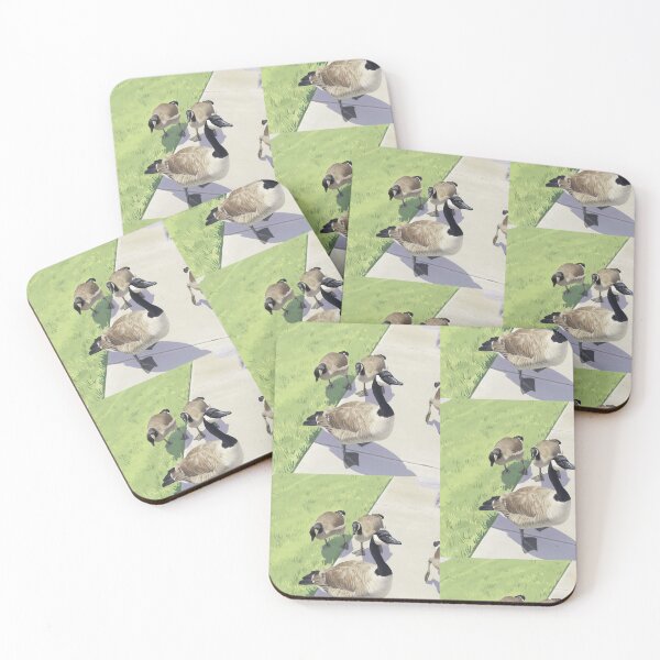 Item preview, Canada Geese Gathering Pastel Digital Painting designed and sold by KaleChub.