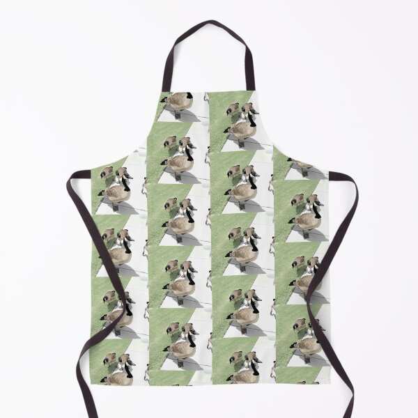 Item preview, Canada Geese Anime Style Art Print designed and sold by KaleChub.