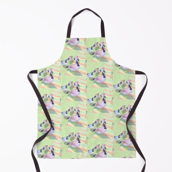 Item preview, Pastel Kawaii Canada Geese Art Print designed and sold by KaleChub.