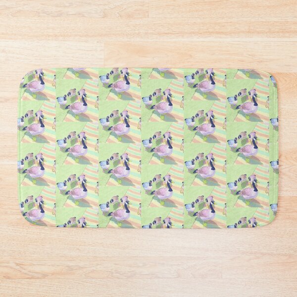 Item preview, Pastel Kawaii Canada Geese Art Print designed and sold by KaleChub.