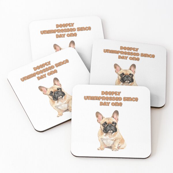 Item preview, Deeply Unimpressed French Bulldog Frenchie Design designed and sold by NatureUnleashed.
