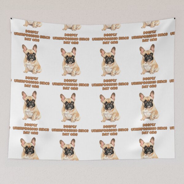 Item preview, Deeply Unimpressed French Bulldog Frenchie Design designed and sold by NatureUnleashed.